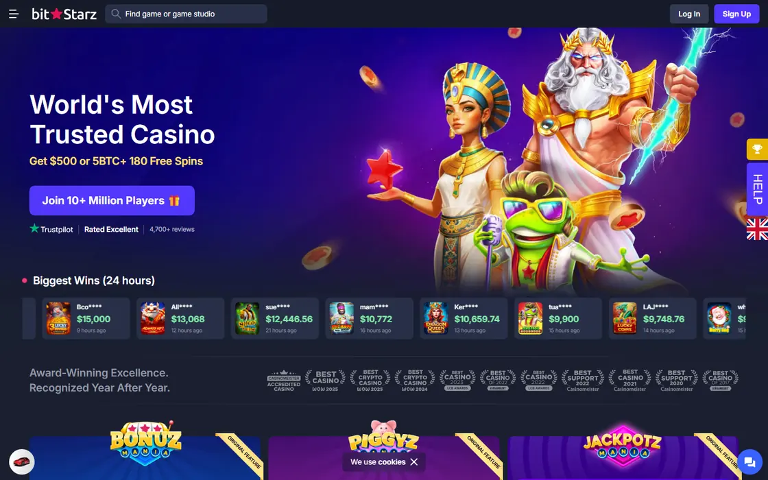 Captura de BitStarz