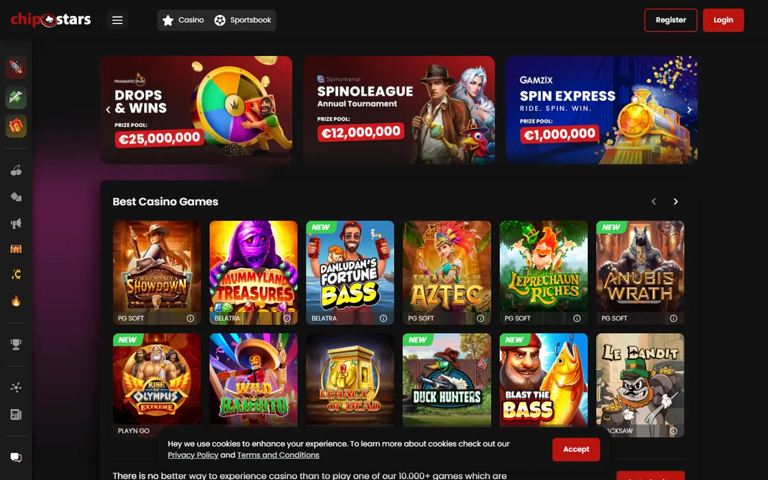 Captura de Chipstars